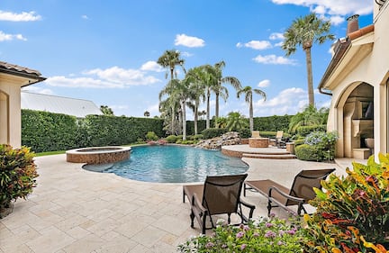 A Mediterranean-style home on Ponte Vedra Boulevard that’s “just steps from the beach” is being listed by Douglas Elliman Real Estate for $10.6 million.
