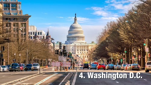 Washington D.C.: 35.16 driving incidents per 1,000 residents