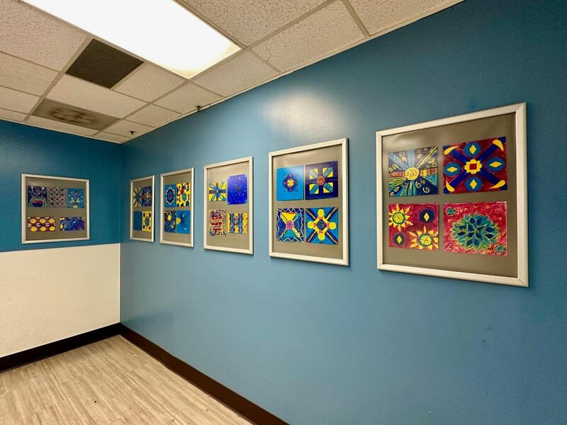 Atlantic Beach Elementary School student artworks will be on display at Jacksonville International Airport from Jun. 1 to Aug. 30, 2023.