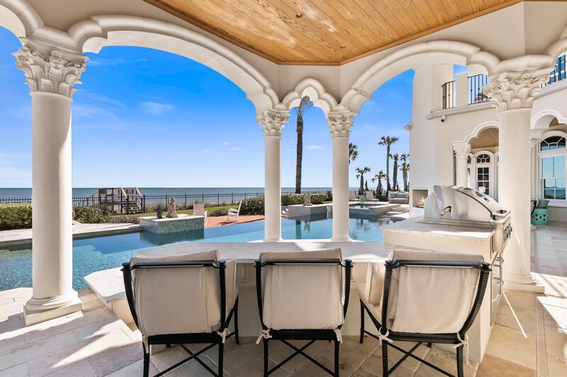 Justin Lott and Richard Petersen were the agency of record for the buyers of a home on Ponte Vedra Boulevard. It sold for $19 million. It is 9,200 square feet with six bedrooms and nine bathrooms.