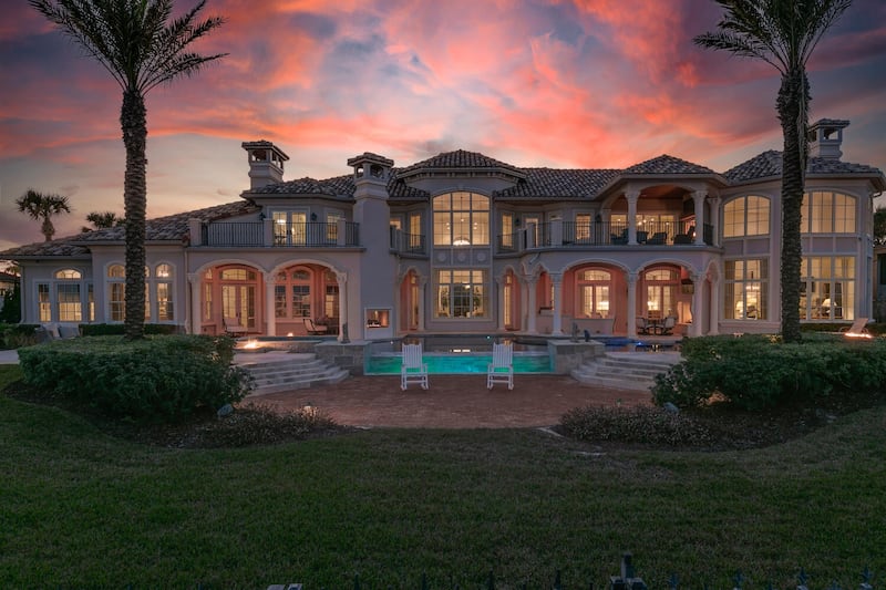 Justin Lott and Richard Petersen were the agency of record for the buyers of a home on Ponte Vedra Boulevard. It sold for $19 million. It is 9,200 square feet with six bedrooms and nine bathrooms.