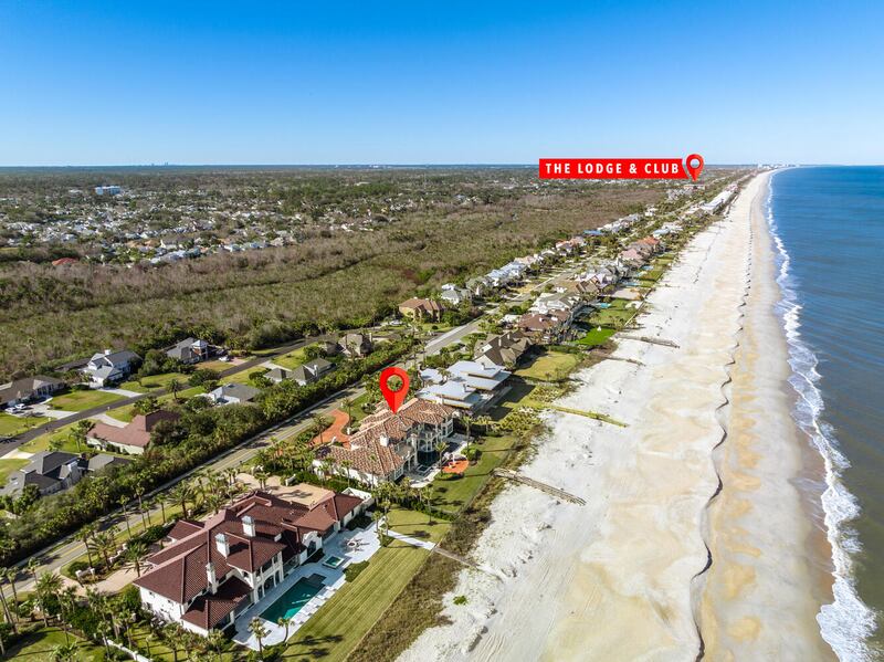 Justin Lott and Richard Petersen were the agency of record for the buyers of a home on Ponte Vedra Boulevard. It sold for $19 million. It is 9,200 square feet with six bedrooms and nine bathrooms.