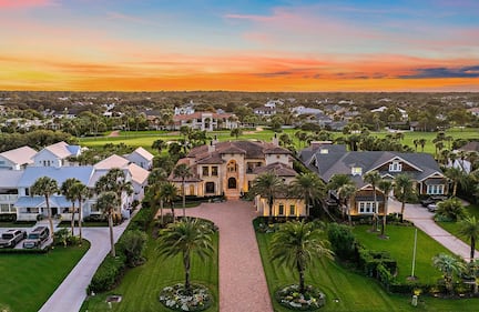 A Mediterranean-style home on Ponte Vedra Boulevard that’s “just steps from the beach” is being listed by Douglas Elliman Real Estate for $10.6 million.