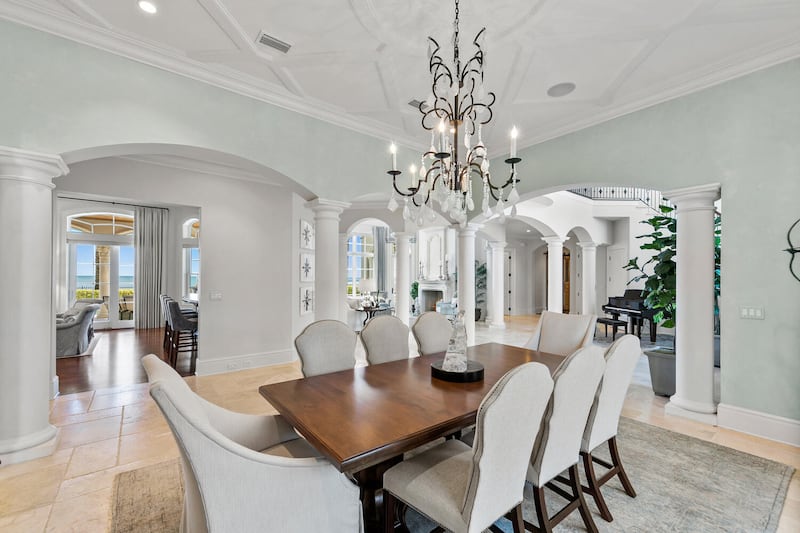 Justin Lott and Richard Petersen were the agency of record for the buyers of a home on Ponte Vedra Boulevard. It sold for $19 million. It is 9,200 square feet with six bedrooms and nine bathrooms.