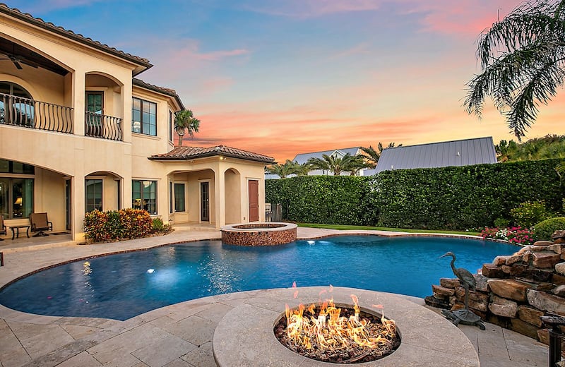 A Mediterranean-style home on Ponte Vedra Boulevard that’s “just steps from the beach” is being listed by Douglas Elliman Real Estate for $10.6 million.