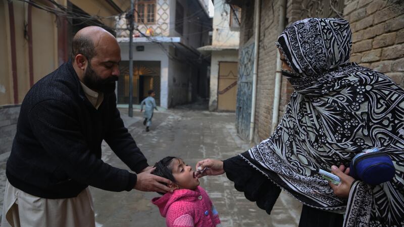 Pakistan begins last anti-polio vaccination drive of the year after surge in new cases