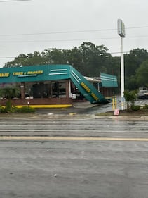 Storm damage in Northeast Florida, Southeast Georgia, 5/10/24