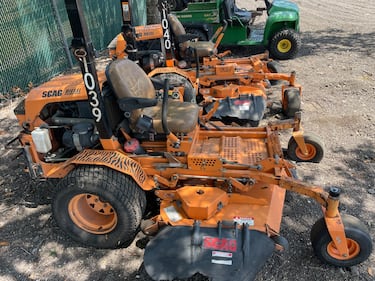 Here's a 2007 Turf Tiger Zero radium mower that St. Johns County will be putting up for the public to bid on.