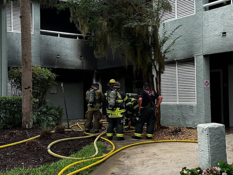 SJCFR responded to a fire at a Ponte Vedra hotel.