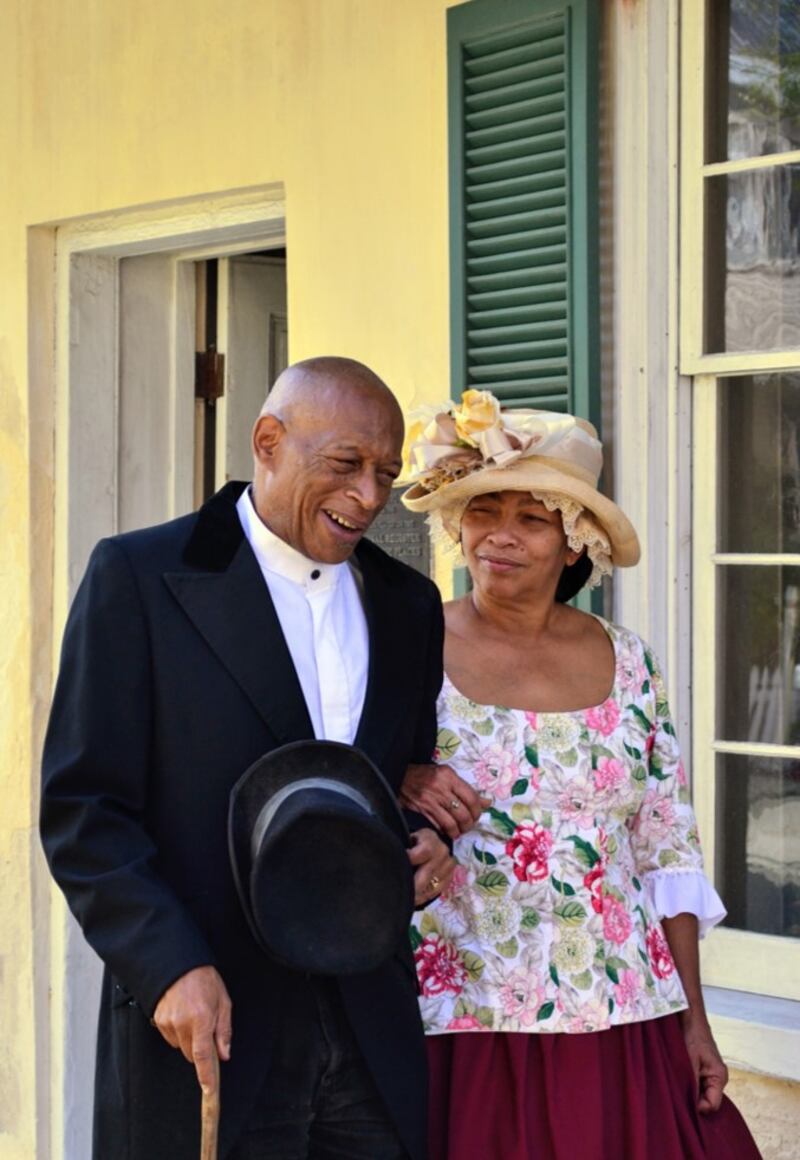 The tour guides are actors who portray several characters from St. Augustine’s past.