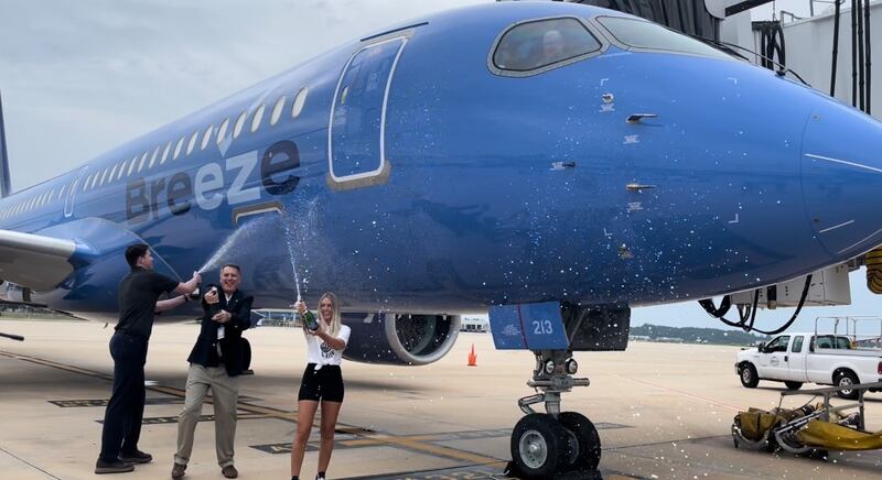 Breeze Airways launches direct flights from Jacksonville to Las Vegas