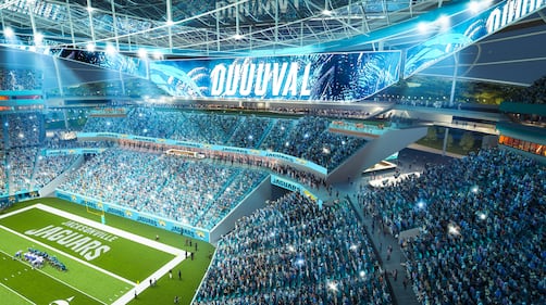 The Jacksonville Jaguars have released "Stadium of the Future" renderings.