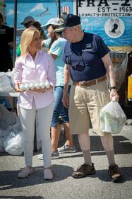 Military affairs, the Veterans Department, Feeding Northeast Florida, and many other partners came together, providing free groceries and pet supplies to military families on Thursday.