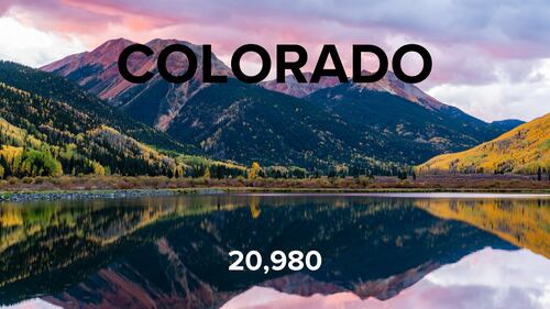 Here are how many people from each state moved to Florida in 2022