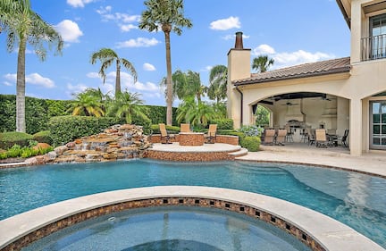 A Mediterranean-style home on Ponte Vedra Boulevard that’s “just steps from the beach” is being listed by Douglas Elliman Real Estate for $10.6 million.