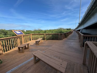 The Vilano Beach Boardwalk reopened after 6 months of renovation.