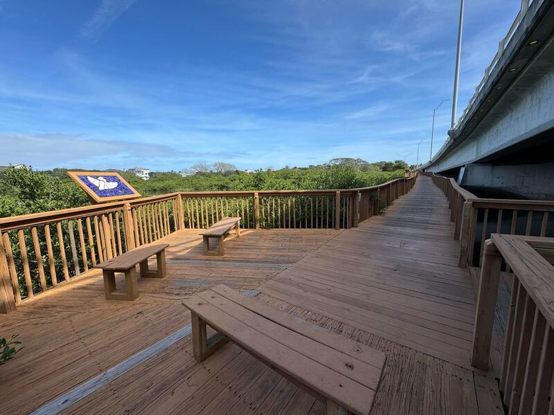 The Vilano Beach Boardwalk reopened after 6 months of renovation.