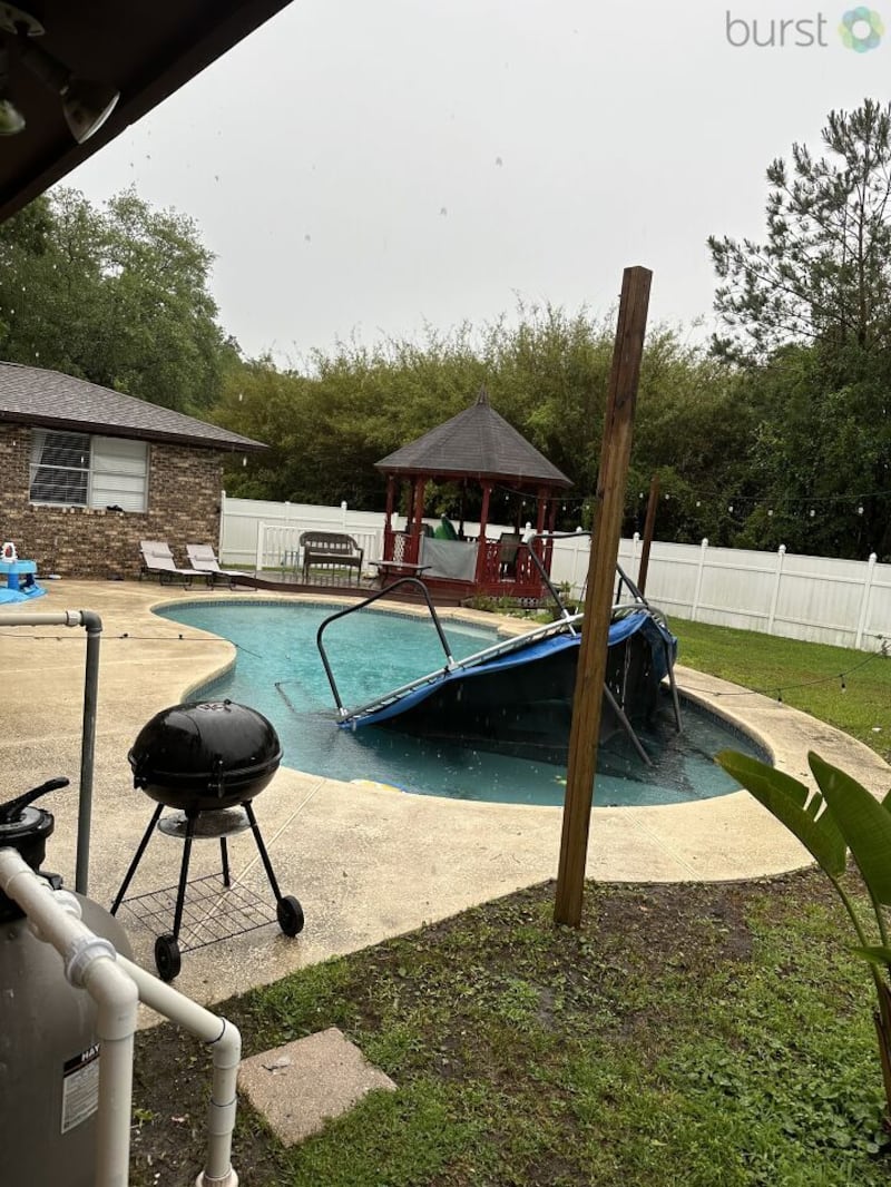 Storm damage in Northeast Florida, Southeast Georgia, 5/10/24