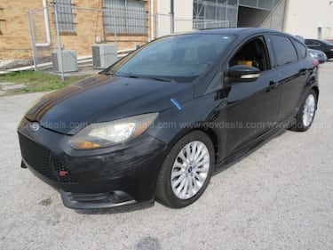 2014 Ford Focus ST Turbo with manual transmission.