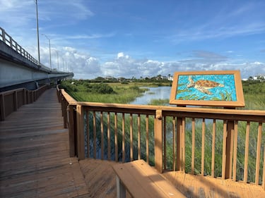 The Vilano Beach Boardwalk reopened after 6 months of renovation.