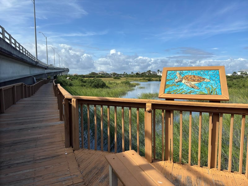 The Vilano Beach Boardwalk reopened after 6 months of renovation.
