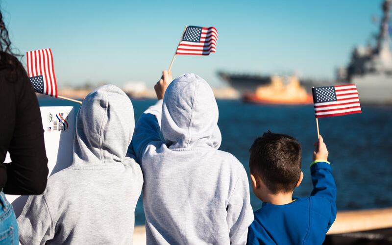 USS Thomas Hudner returned home to Naval Station Mayport on Thursday.