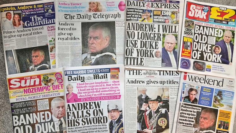 A look at Prince Andrew's antics and scandals that have tried royal patience for decades