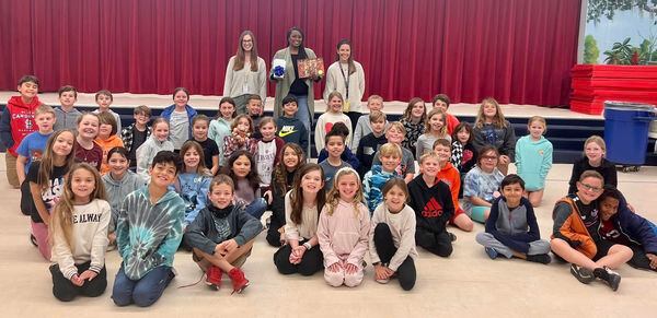 ANJ's Tenikka Hughes visited Cunningham Creek Elementary in St. Johns to read for students.
