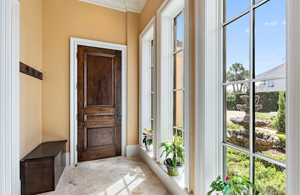 A Mediterranean-style home on Ponte Vedra Boulevard that’s “just steps from the beach” is being listed by Douglas Elliman Real Estate for $10.6 million.
