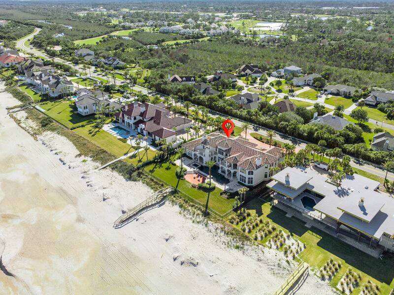 Justin Lott and Richard Petersen were the agency of record for the buyers of a home on Ponte Vedra Boulevard. It sold for $19 million. It is 9,200 square feet with six bedrooms and nine bathrooms.