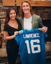 Trevor Lawrence’s Wife Celebrates His Signing to Jacksonville Jaguars: ‘Just So Thankful’
Credit: Marissa Lawrence/Instagram