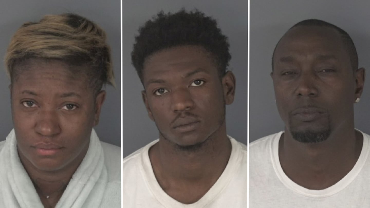 From left: Shannon Thompson; Derrick Mack; Ivan Boyd.