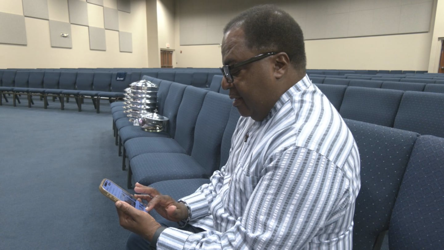 Pastor Leofric Thomas of Open Arms Community Church