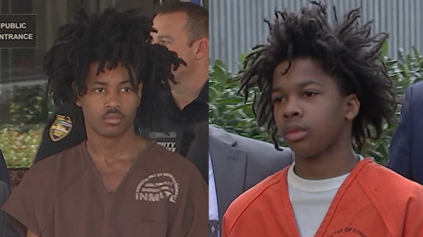 Donte McGhee (left) and Tavaris Kelly were arrested in the January murder of 7-year-old Breon Allen Jr. Jacksonville Sheriff T.K. Waters said the 17-year-olds were the gunmen.