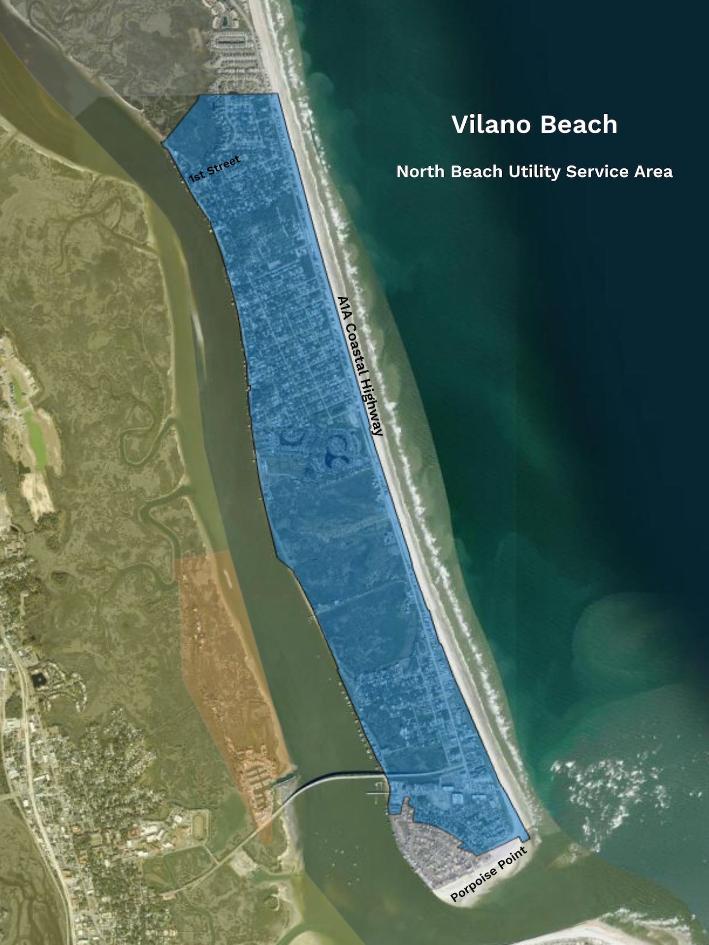 North Beach Utility Service Area