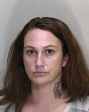 Kendra Boone, 33, stole a sheriff’s deputy’s SUV and drove it on East Highway 40 about six miles from Ocala Florida, according to Marion County Sheriff Billy Woods.