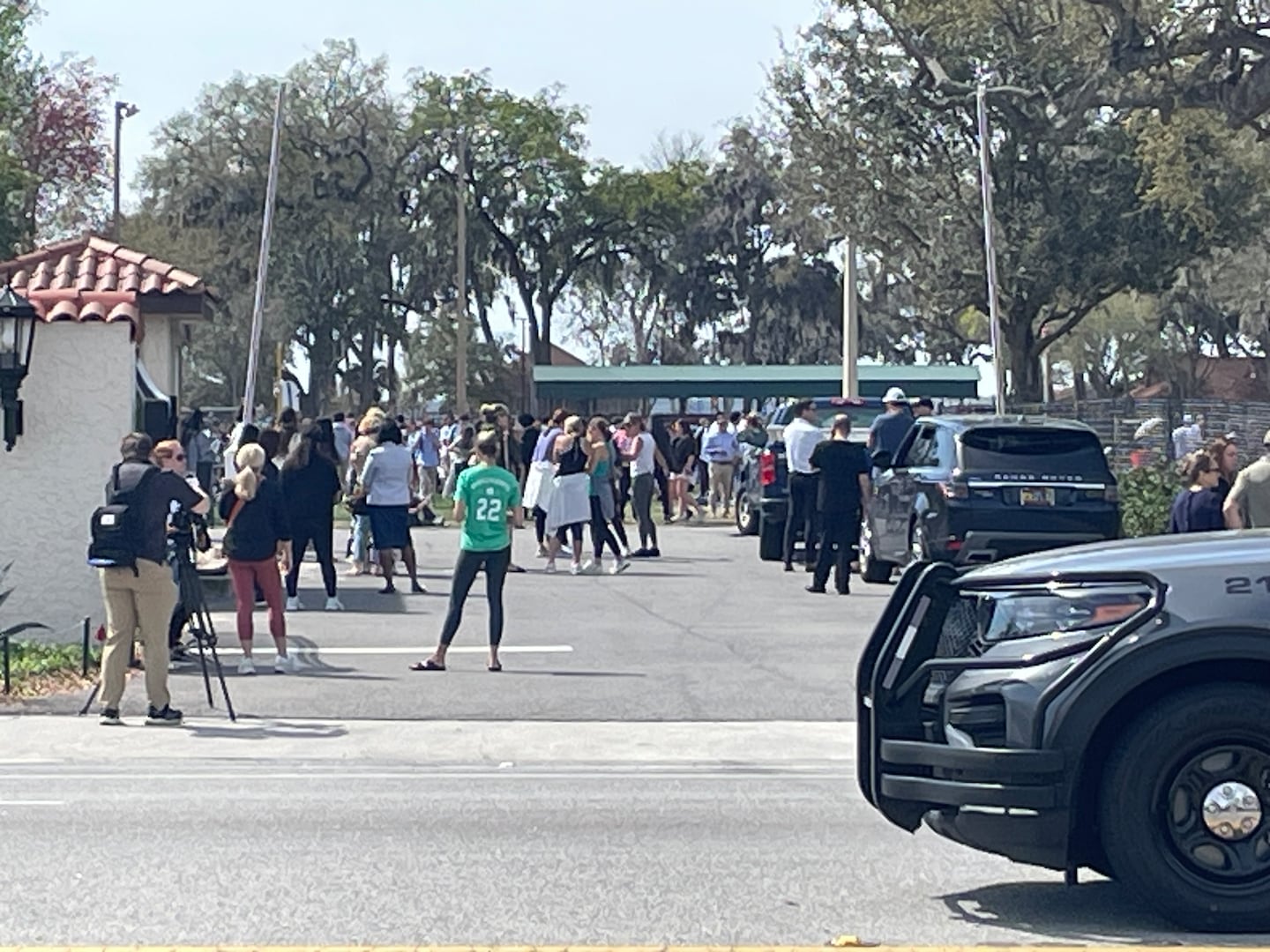 The Bolles School sent an "emergency alert" on its San Jose and Whitehurst campuses. The school sent a message to families saying that the Jacksonville Sheriff’s Office “is not allowing anyone” on those campuses at this time.