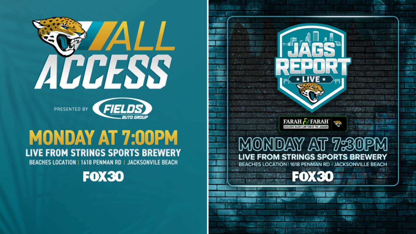 Jaguars All Access and Jags Report Live