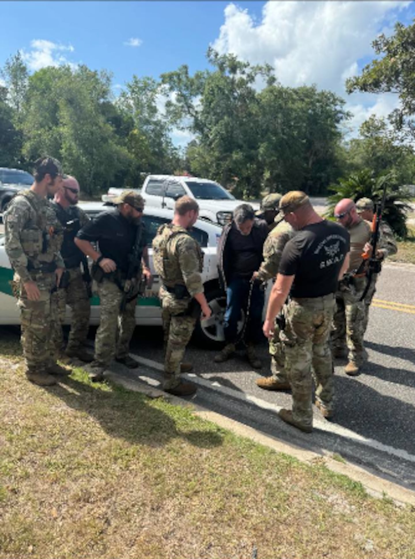 Bradford deputies, Florida Department of Corrections K9 team, and the Bradford-Union SWAT team all pitched in to find an escaped inmate.