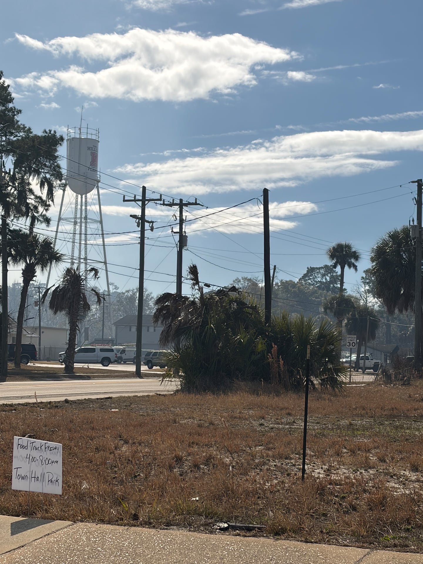 Smoke can be seen in Hilliard as crews respond to a brush fire.