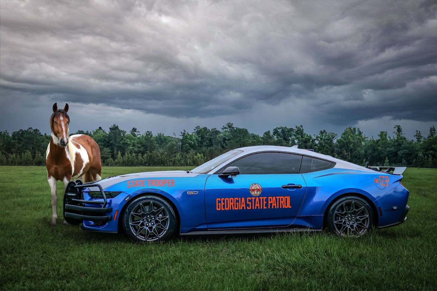 2026 Georgia State Patrol submission for America's Best-Looking Cruiser Contest