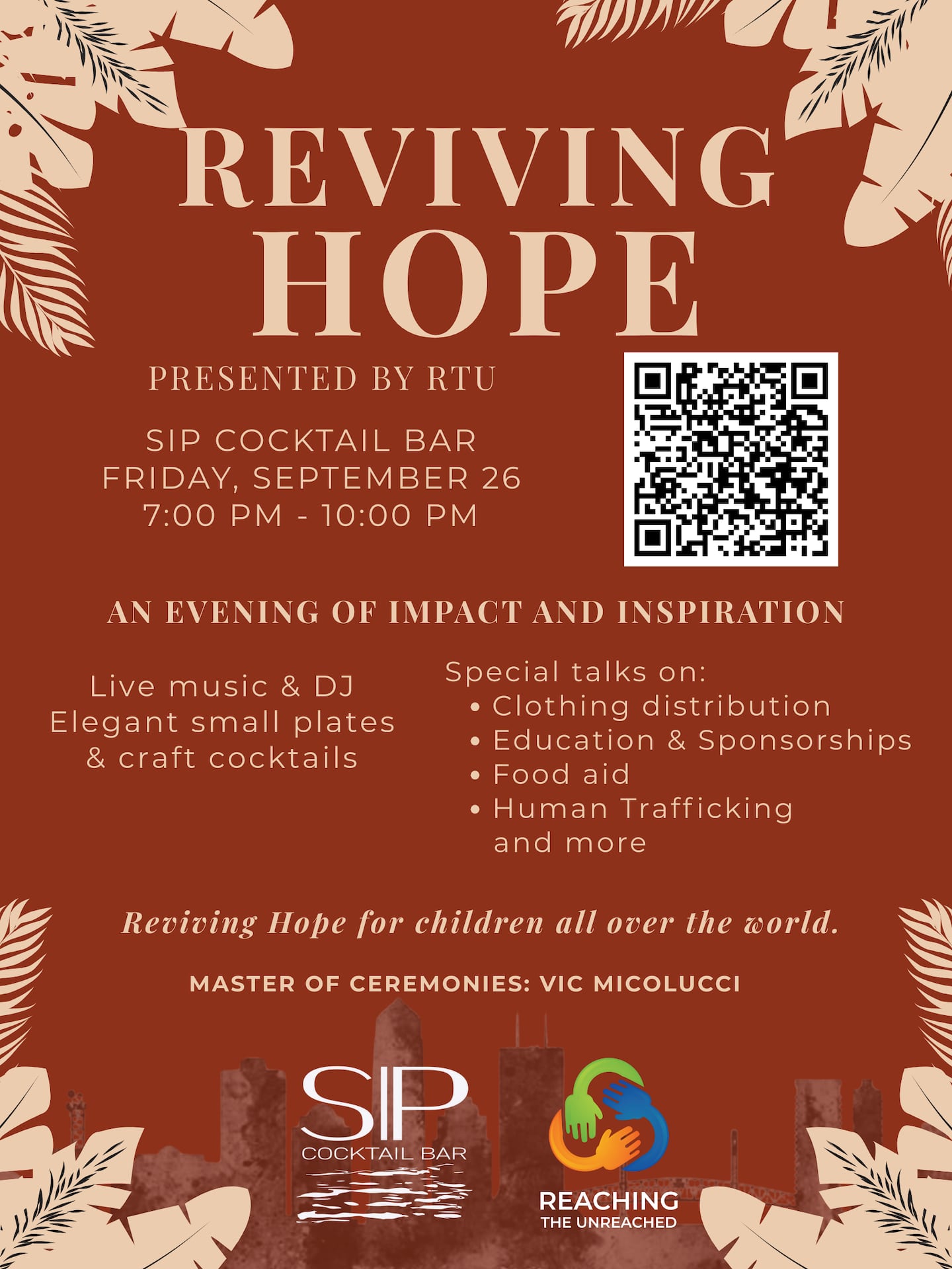 Reviving Hope fundraiser
