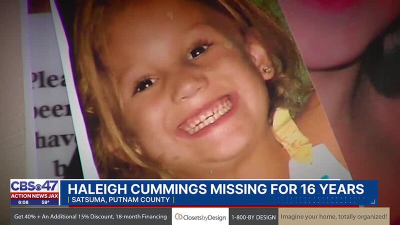 ‘We do not forget:’ 16 years since Haleigh Cummings’ disappearance in Putnam County
