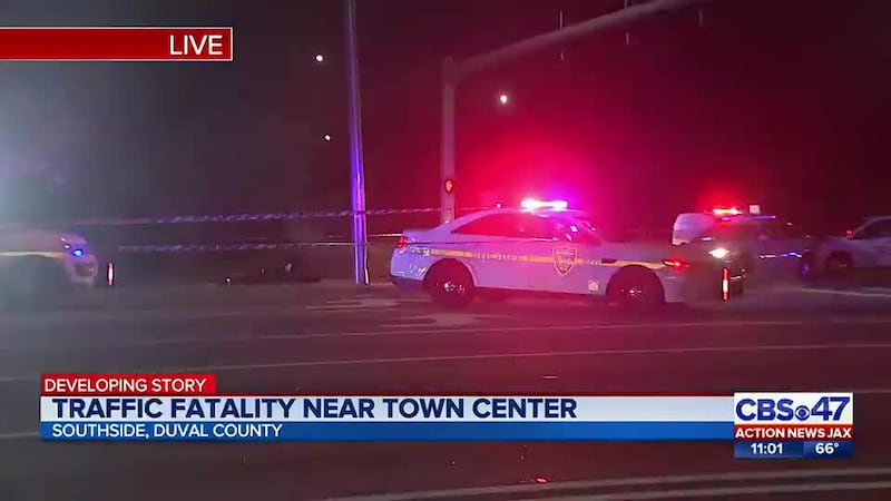 Traffic Alert: Motorcyclist killed in crash outside of St. Johns Town Center