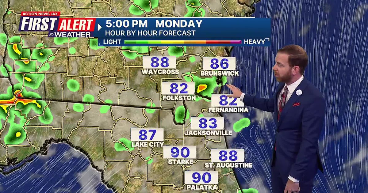 First Alert Weather: Tracking daily storms as Chantal fades, tropics quiet