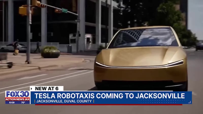 Tesla lists Jacksonville robotaxi service as ‘coming soon’; no launch date announced