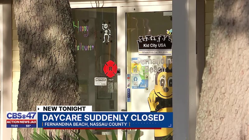 Multiple local daycares close, Fernandina Beach parents say they had no warning or explanation