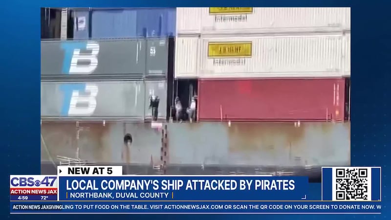 Jacksonville company’s cargo barge boarded by ‘looters’ off coast of the Bahamas
