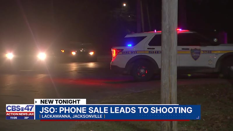 Phone sale leads to shooting in Jacksonville’s Lackawanna neighborhood