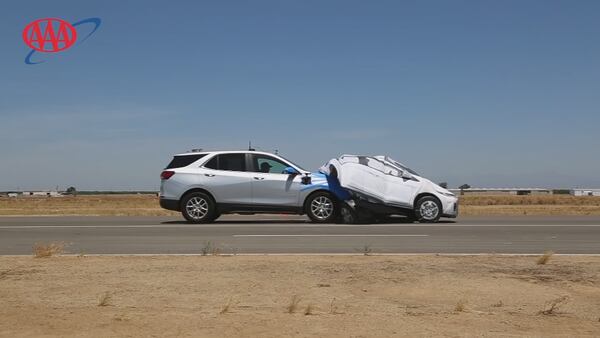 Most small SUVs struggle in new crash prevention test